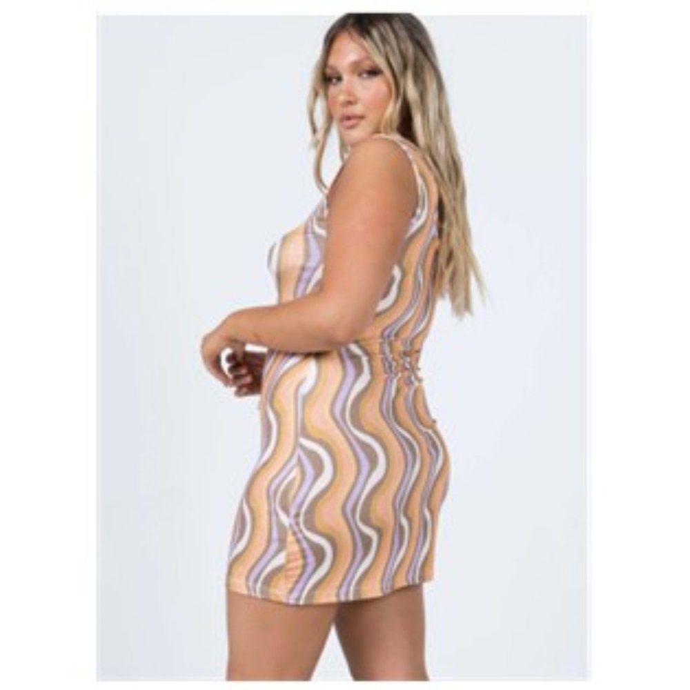 💋NWT PRINCESS POLLY "Georgie Mini Dress" (12)